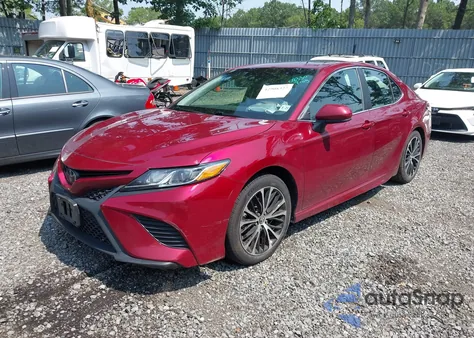 2018 Toyota Camry Se из США, поврежденный, VIN 4T1B11HK9JU606680